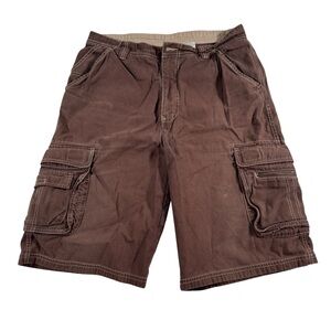 Y2K Vintage 725 Originals Heavyduty Brown Cargo Shorts